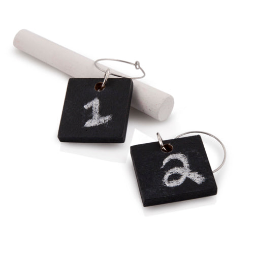 True Fabrications School Yard: Wine Glass Charms