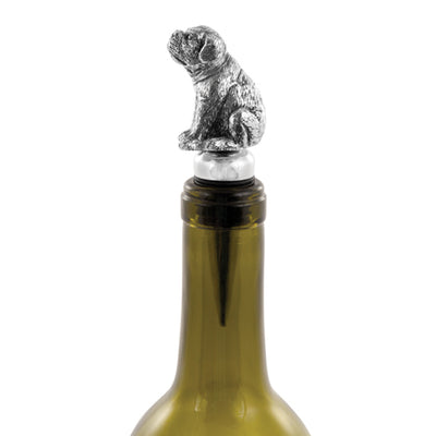True Fabrications Downton: Bulldog Bottle Stopper