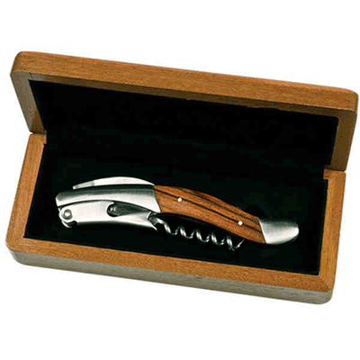 Michelangelo Waiters Corkscrew- Rosewood Handle