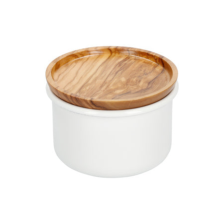 Hario Bona Enamel Tea & Coffee Canister - 3.5 Ounces