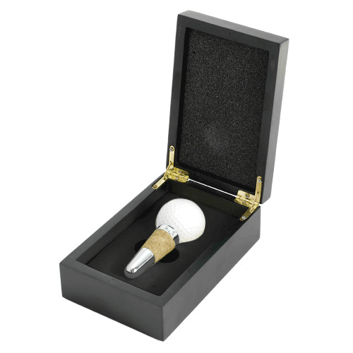 True Fabrications Golf Ball Stopper w/ Wooden Box
