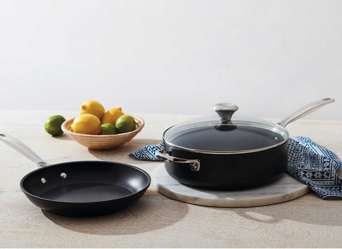 Le Creuset Toughened Nonstick Pro 3 Piece Cookware Set