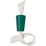 Ceramic Bottle Candle - Green