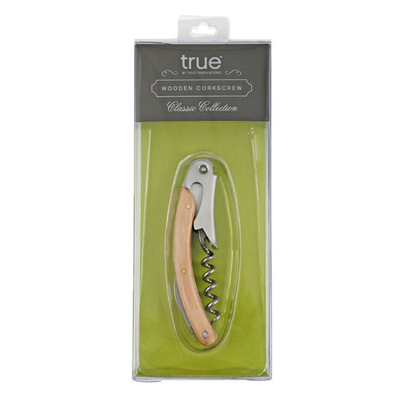 Beech Wood Waiter Style Corkscrew