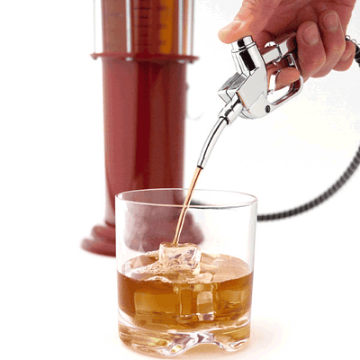 Retro Gas Pump Drink Dispensers- Red