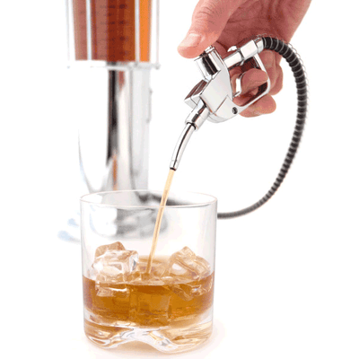 Retro Gas Pump Drink Dispensers- Chrome