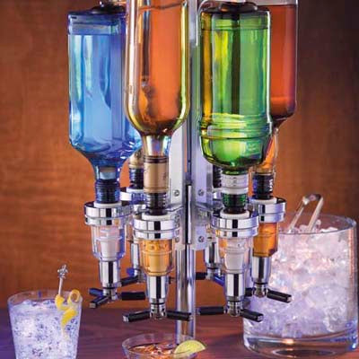 The Perfect Shot Six Bottle Dispenser