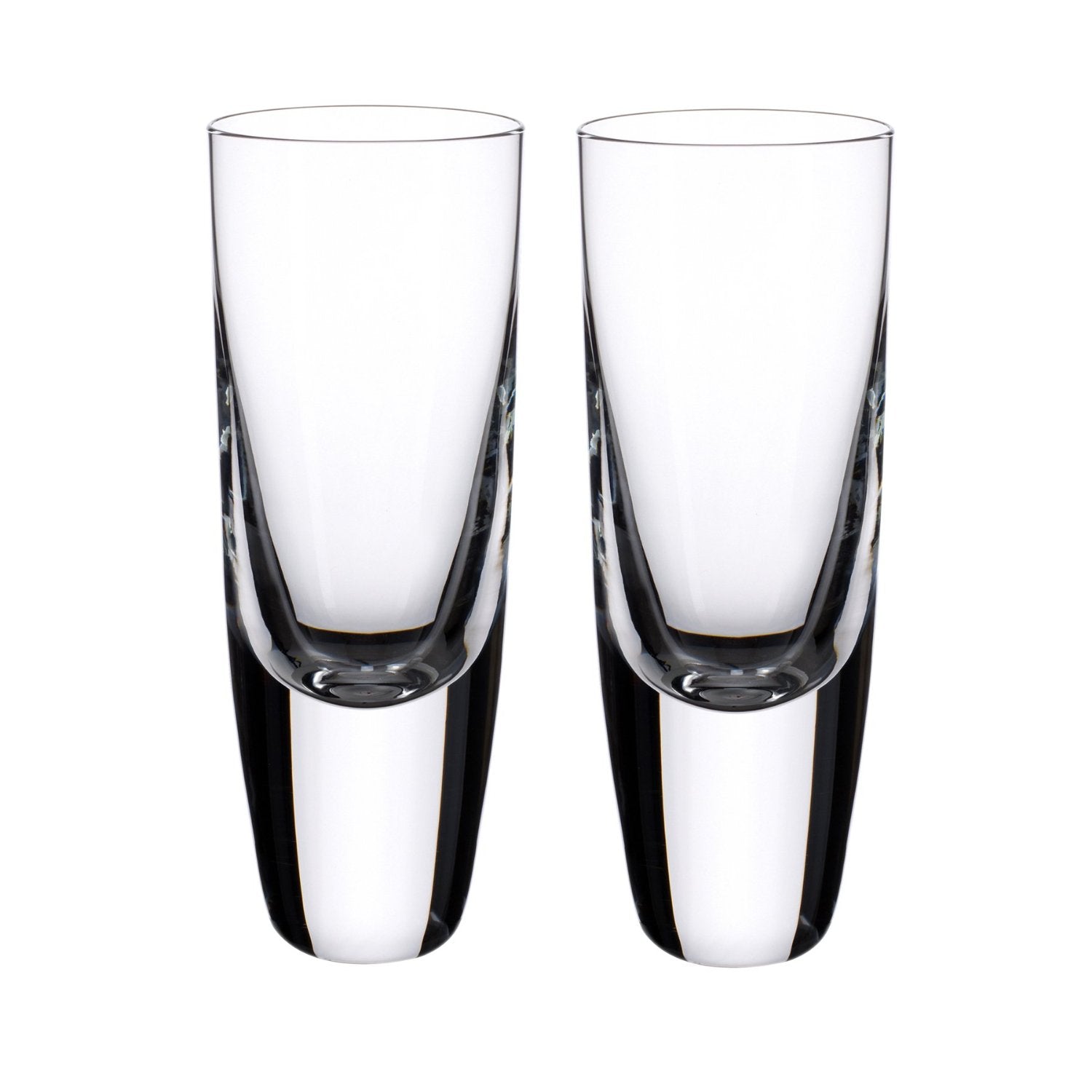 Villeroy & Boch American Bar Straight Bourbon 5-1/2 Inch Shot Tumbler, Set of 2