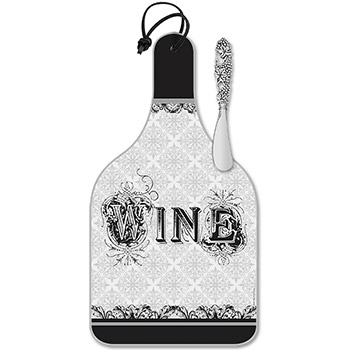 "WINE" Cheese Server - Large