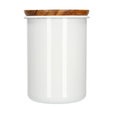 Hario Bona Enamel Tea & Coffee Canister - 7 Ounces