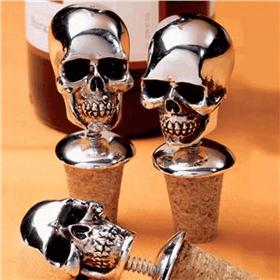 The Bone Collector Bobble Bottle Stopper Set