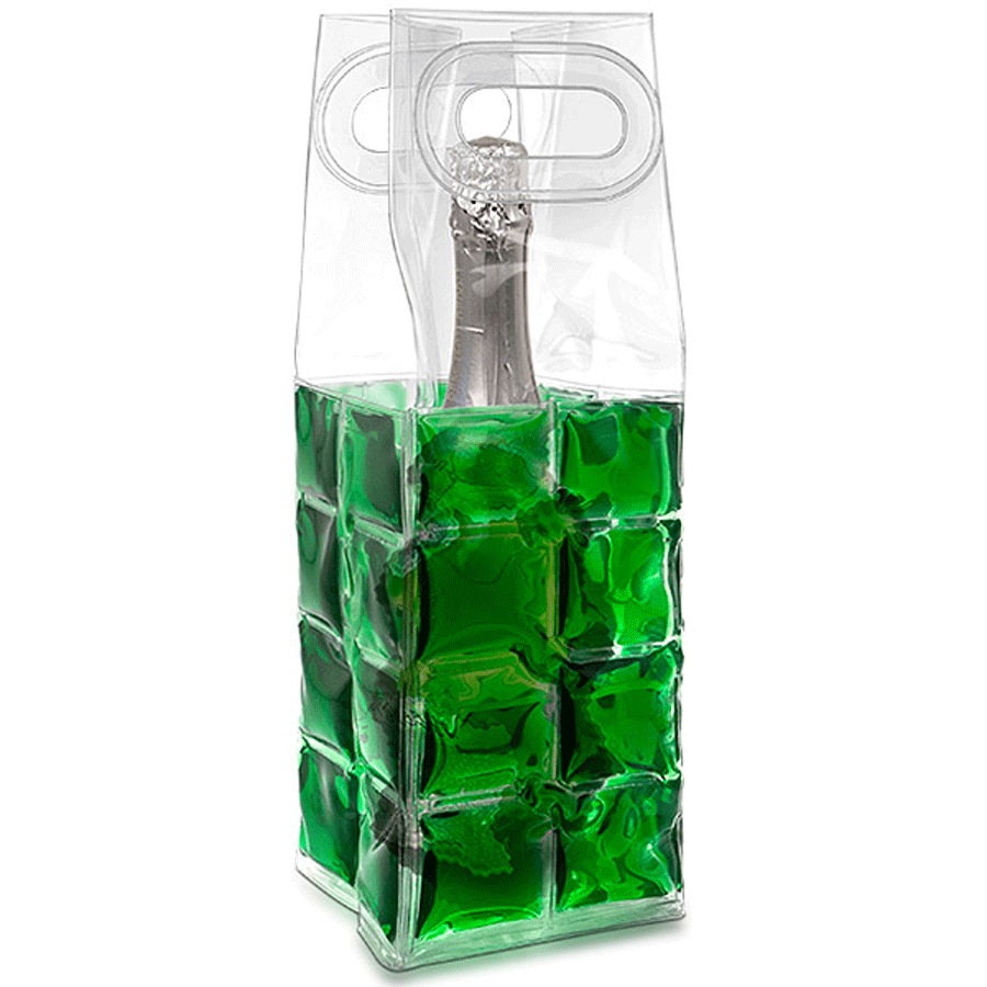 Wine Chill Gel Tote - Green