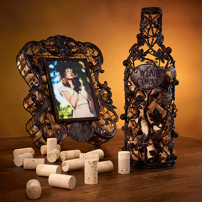 Grapevine Wine Bottle Cork Cage
