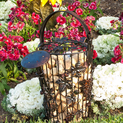 Watering Pail Cork Cage