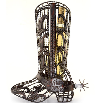 Cowboy Boot Cork Cage