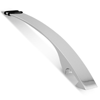 Curved Bottle Opener - Silver