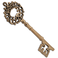 The Crown Royale Antique Key Bottle Opener