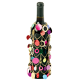True Fabrications Bedazzled Confetti Wine Bag