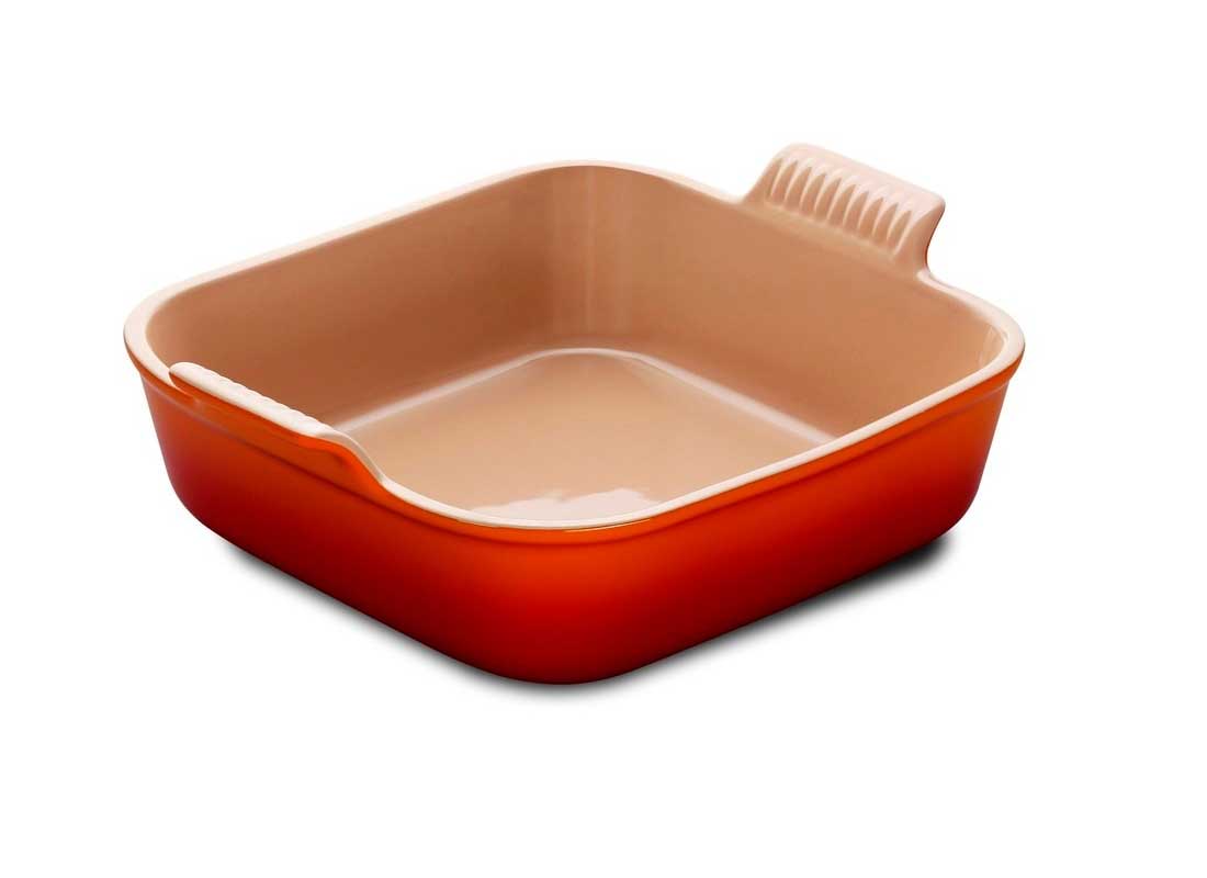 Le Creuset 3 Quart Heritage Stoneware Square Dish
