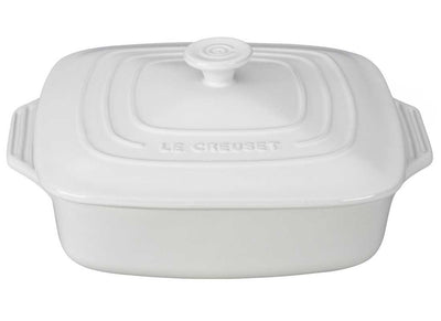 Le Creuset 2.75 Quart Covered Square Stoneware Casserole