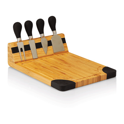 Picnic Time Artisan Cutting Board- Black