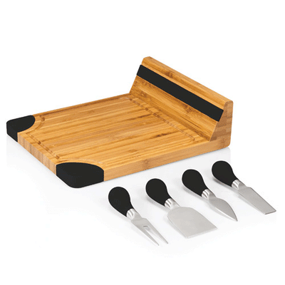 Picnic Time Artisan Cutting Board- Black