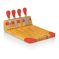 Picnic Time Artisan Cutting Board- Red