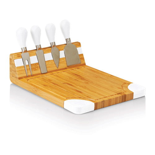 Picnic Time Artisan Cutting Board- White