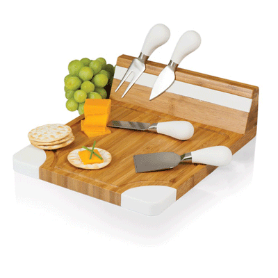 Picnic Time Artisan Cutting Board- White
