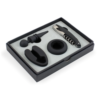 Picnic Time Metro Wine Tools - Black