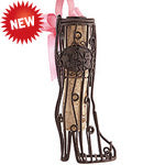 Boot Cork Cage Bottle Ornament