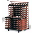 Bordex One Meter Tiered 180 Bottle Display Rack