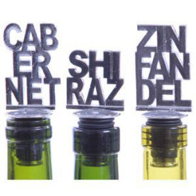 Varietal Stopper Set, Cab, Shiraz, Zin
