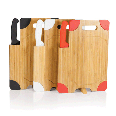 Picnic Time Culina Cutting Board- Red