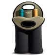 Built NY Double Wine Bottle Carrier Black