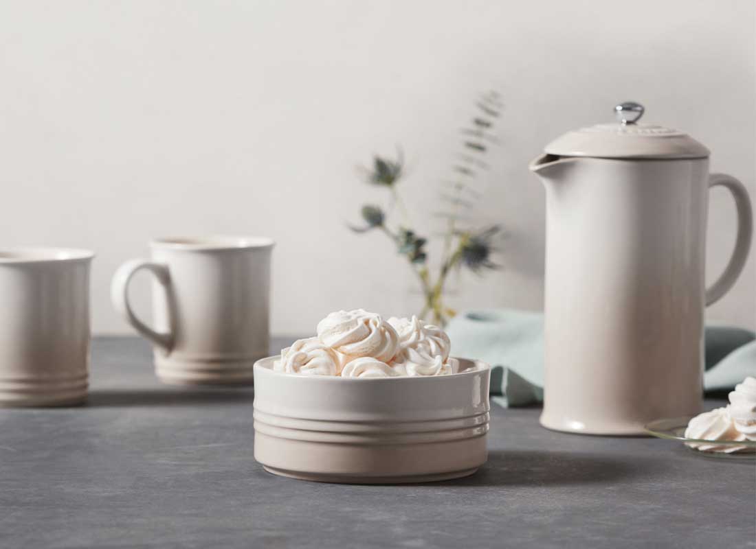 Le Creuset 27 Ounce Stoneware French Press