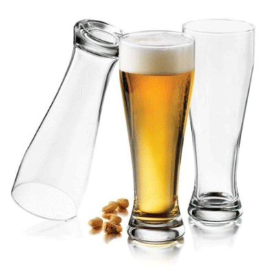 Libbey Giant Pub 22-1/2-Ounce Pilsner Glasses (Set of 6)