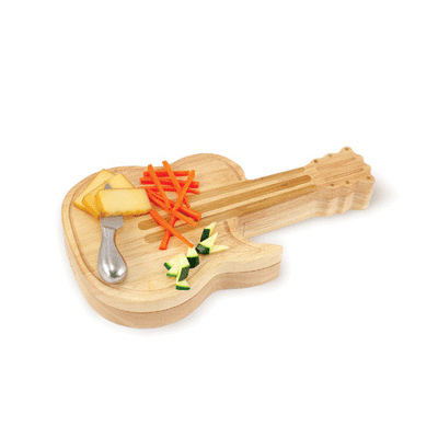 Picnic Time Guitar Cutting Board