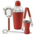 Happy Hour Barware Set - Red