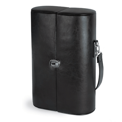 Picnic Time Harmony Single Bottle Wine Case- Black