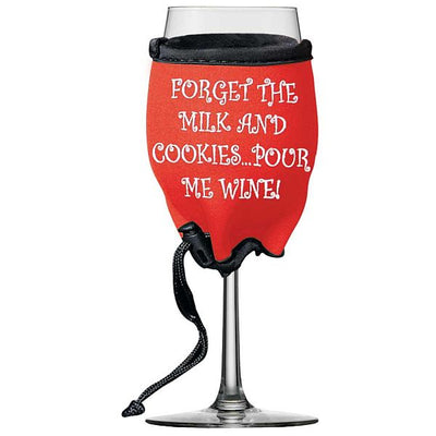 Woozie Holiday, Forget the Milk and Cookies...Pour the Wine
