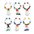 Holly Jolly Bunch Wine Glass Charms