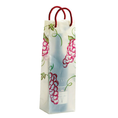 Sheer Juicy Grapes Wine Gift Bag - Set of 10