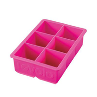 Tovolo King Cube Ice Tray- Fushia