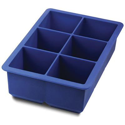 Tovolo King Cube Ice Tray- Stratus Blue