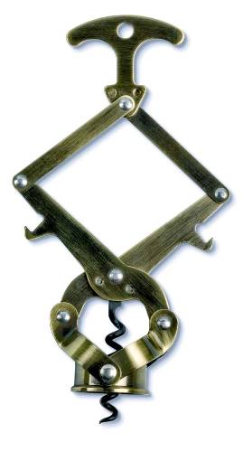 Lazy Tongs Corkscrew
