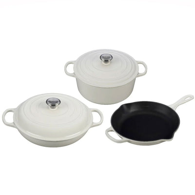 Le Creuset 5 Piece Cast Iron Cookware Set