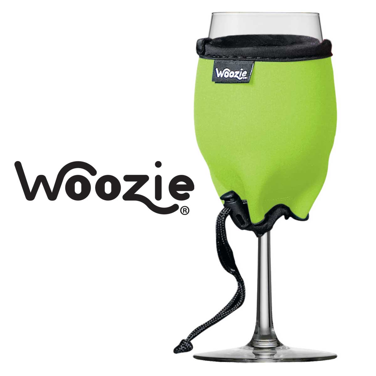 The Wine Woozie - Lime Green