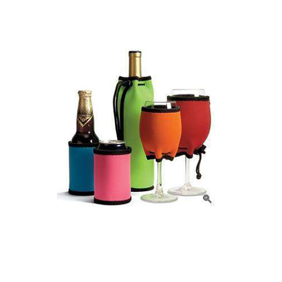 The Wine Bottle Woozie - Lime Green