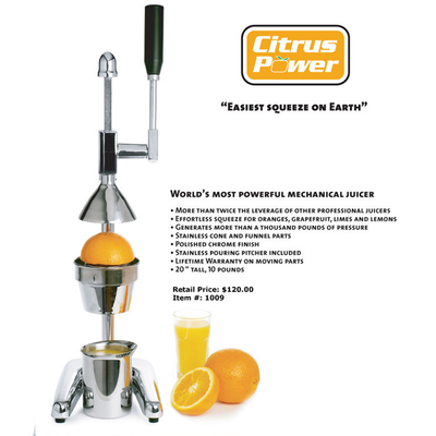 Metrokane Citrus Power Juicer